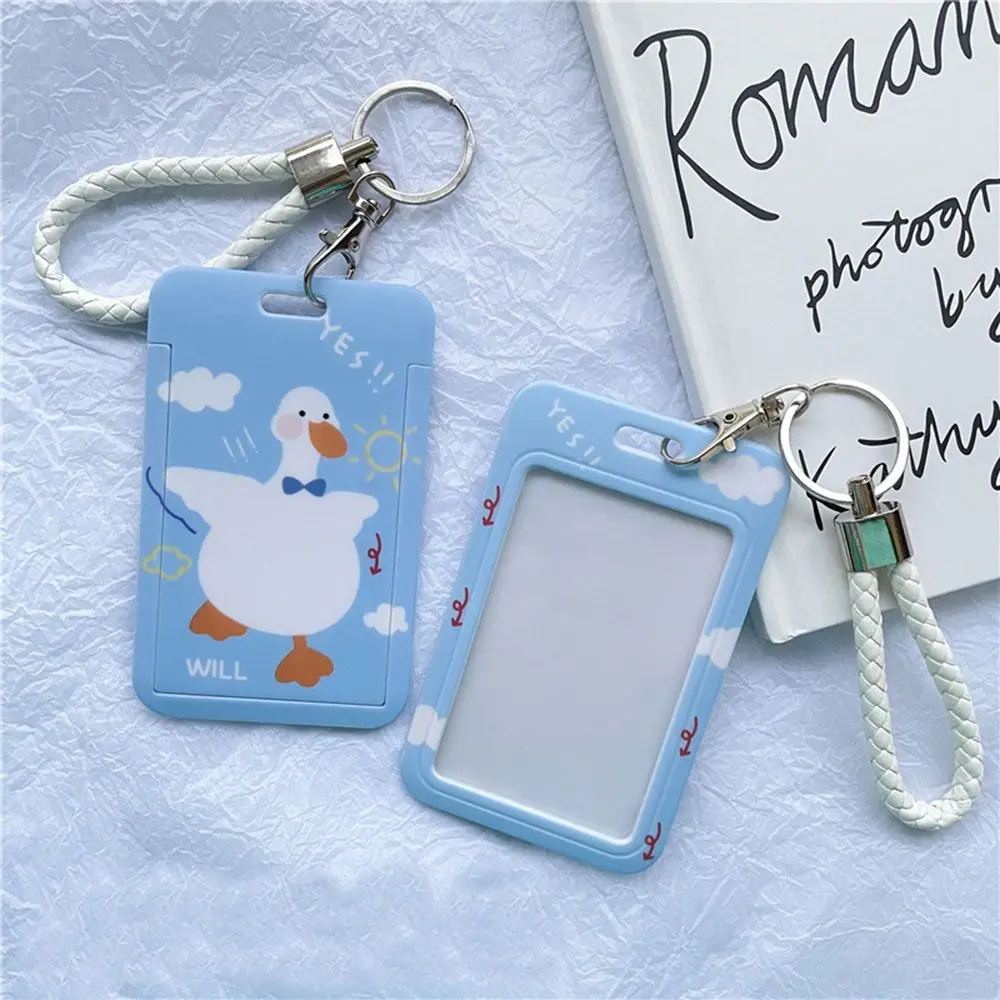 Cute Women Men Student Supplies Business Card Holder Bank ID Holders Credit Card Holders Bus Card Cover Case
