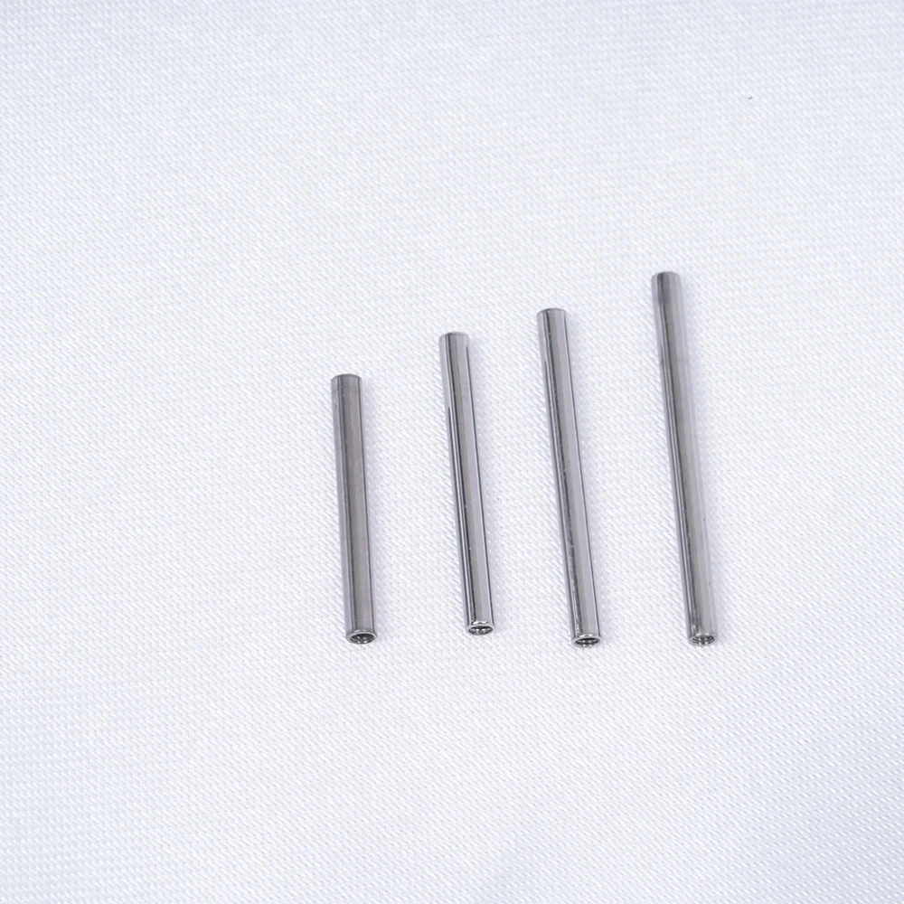 10PCS ASTM F136 14G 16G Implant Grade Titanium Internally Threaded Barbell Shaft Jewelry Accessories For Women Men