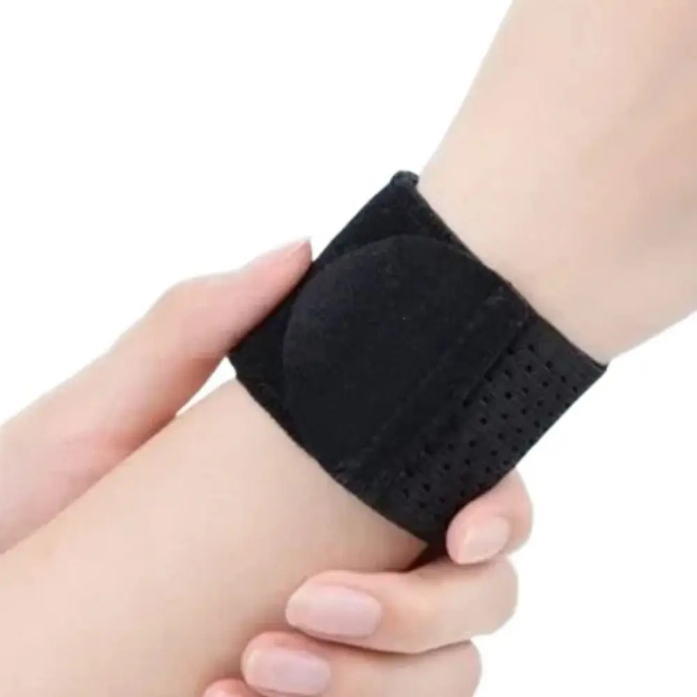 Adjustable Soft Wristbands Wrist Support Bracers For Gym Sports Wristband Carpal Protector Breathable Wrap Band Strap Safety