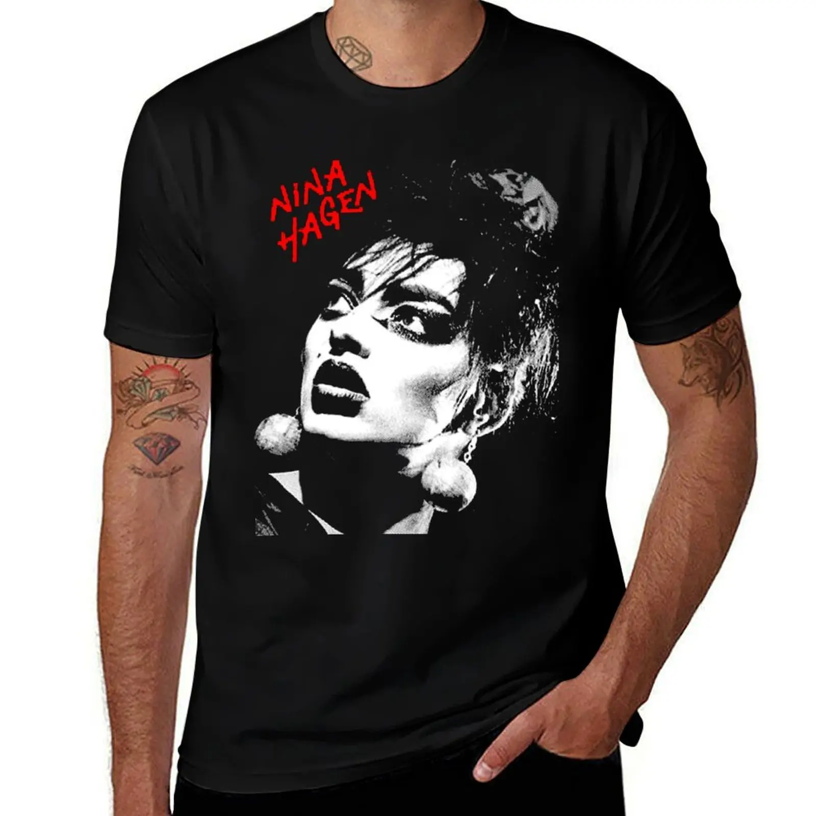 shirt 100% men cotton t Hagen t brand t luxury T-Shirt personalised quality high shirts Punk shirt cotton