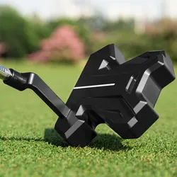 PGM Men's Golf Putter Aviation Aluminum Series Stable Low Center of Gravity Full CNC Composite Putter TUG046 with PU Rod Sleeve