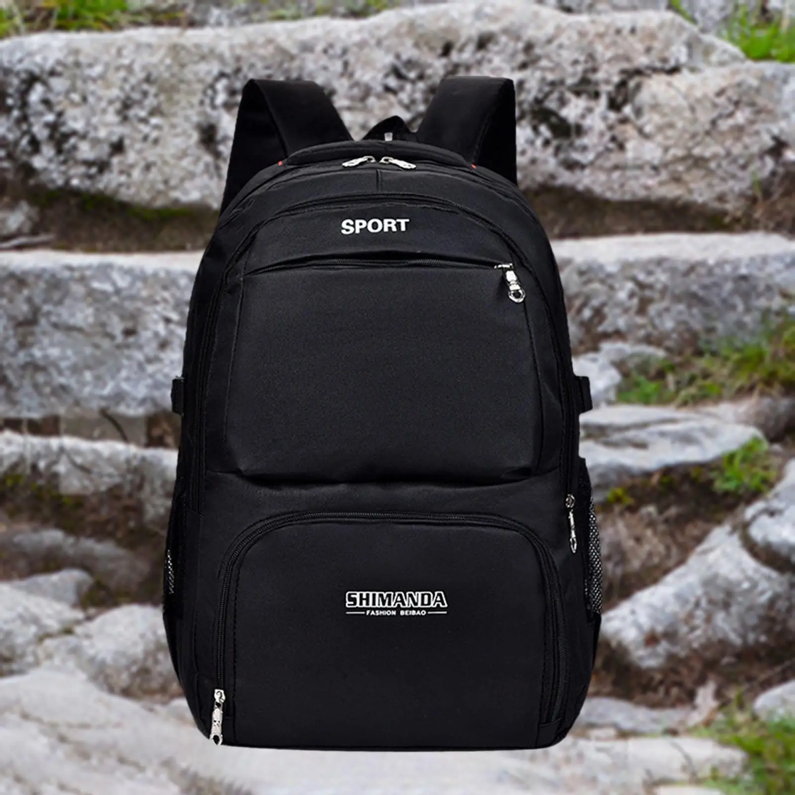 

Laptop Backpack Multiple Pockets Travel Bag for Outdoor Activities Trip Work