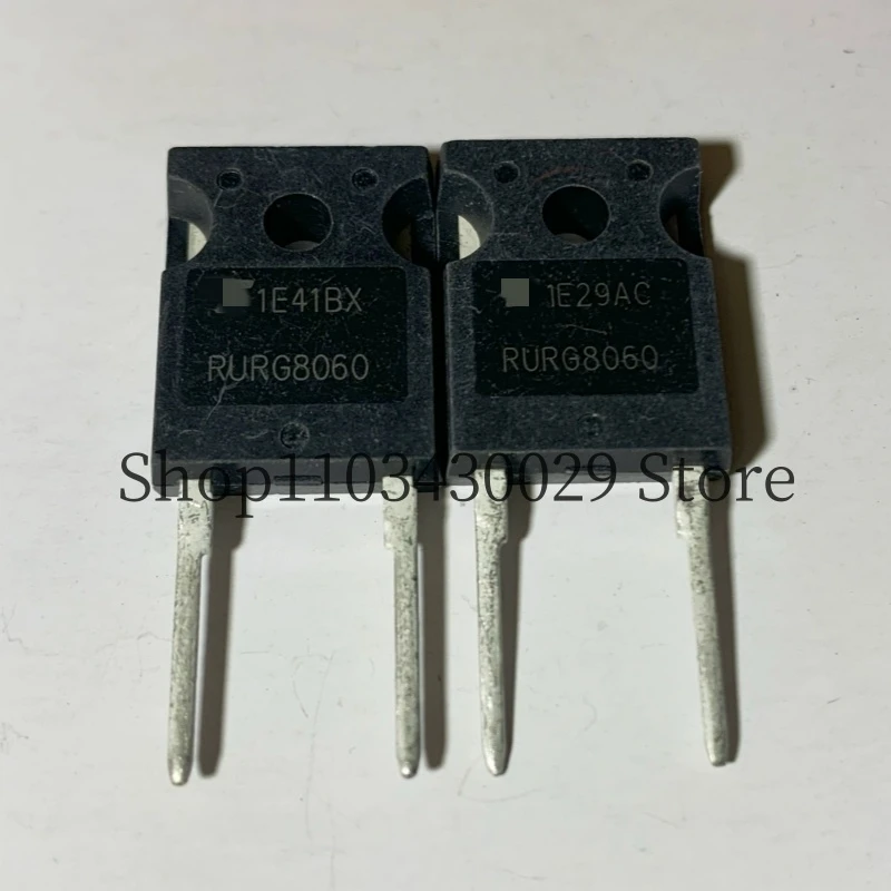 10 Stück neues Original rurg8060 247 to-600-2 Gleich richter diode mit schneller Wiederherstellung 80a V