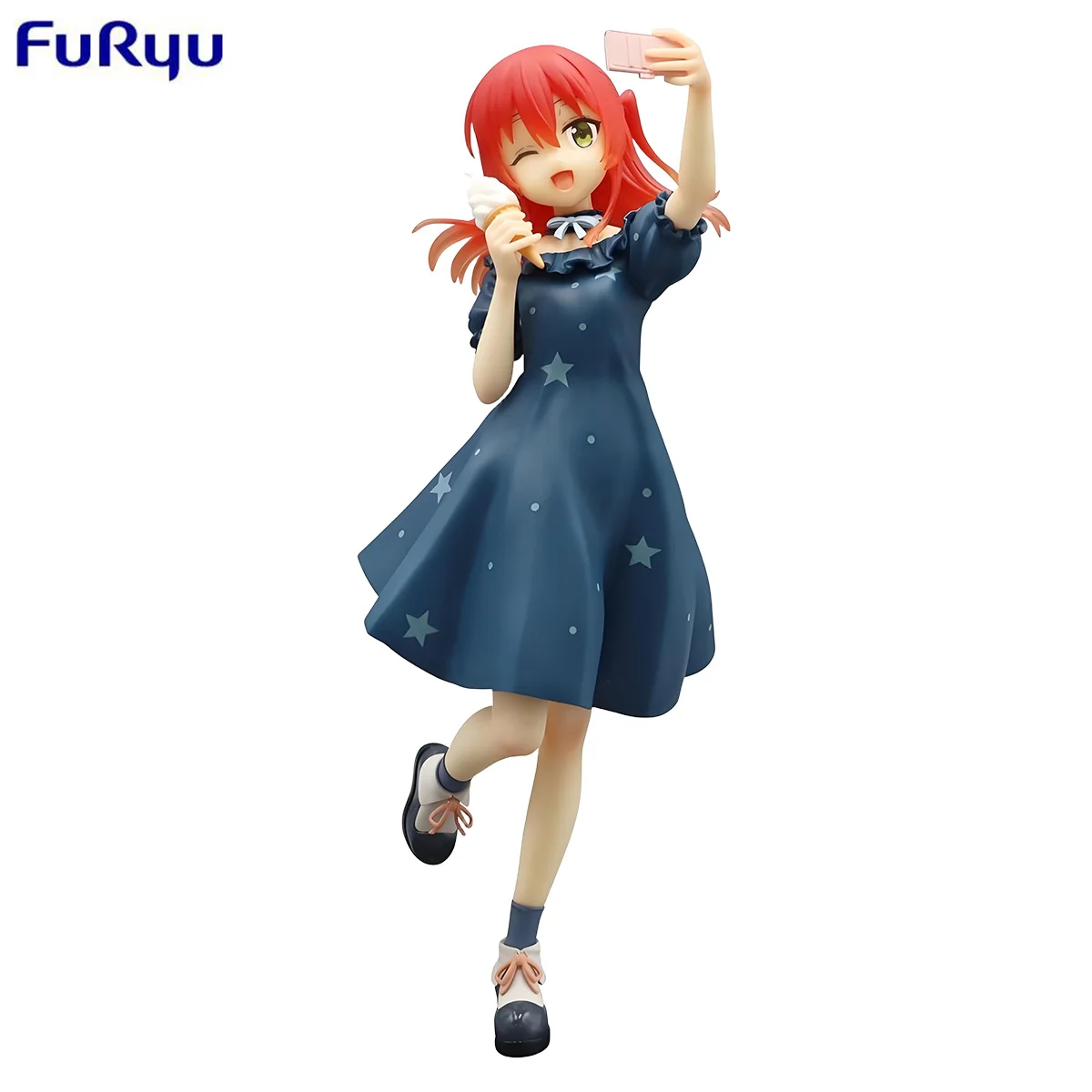 

Original Genuine FuRyu Bocchi The Rock 21cm Kita Ikuyo Anime Action Figure Collectible Model Toys For Boys