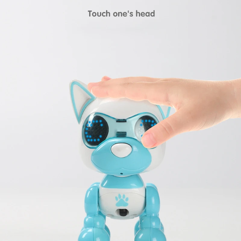 New Creative Intelligent Robot Dog Toys Children's Intelligent Pet Dog Induction Touch Electric Toy Electronic Pet Birthday Gift