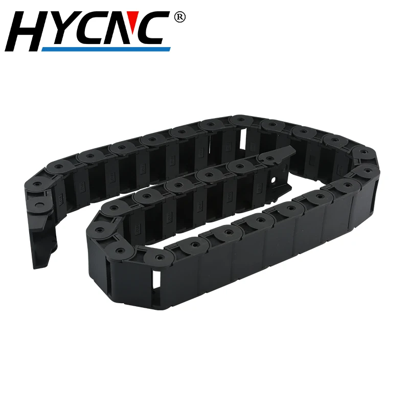 Open Drag Chain Bridge 15x20 15x30 Cable Drag Chain Transfer Carrier Plastic Drag Wire For CNC Router Laser Machine Drag Chain