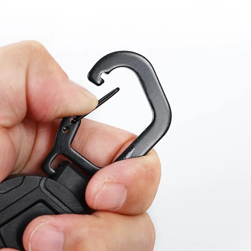 Creative Business Metal Keychain Men's and Women's Car Keychain Personalized Simple Key Buckle Ring Pendant image 2