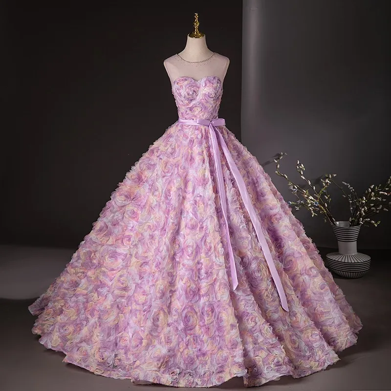 Sweet Flower Party Dress 15 Quinceanera Dresses 2025 Elegant 15 Year Old Dress Ball Gown Customized 15 Years Princess Dress