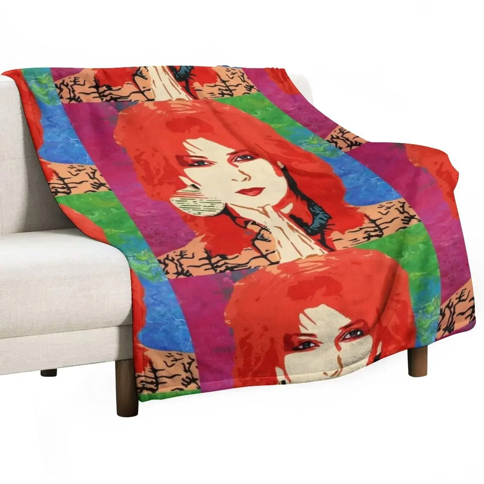 Toyah Throw Blanket heavy to sleep Soft Beds Nap Blankets