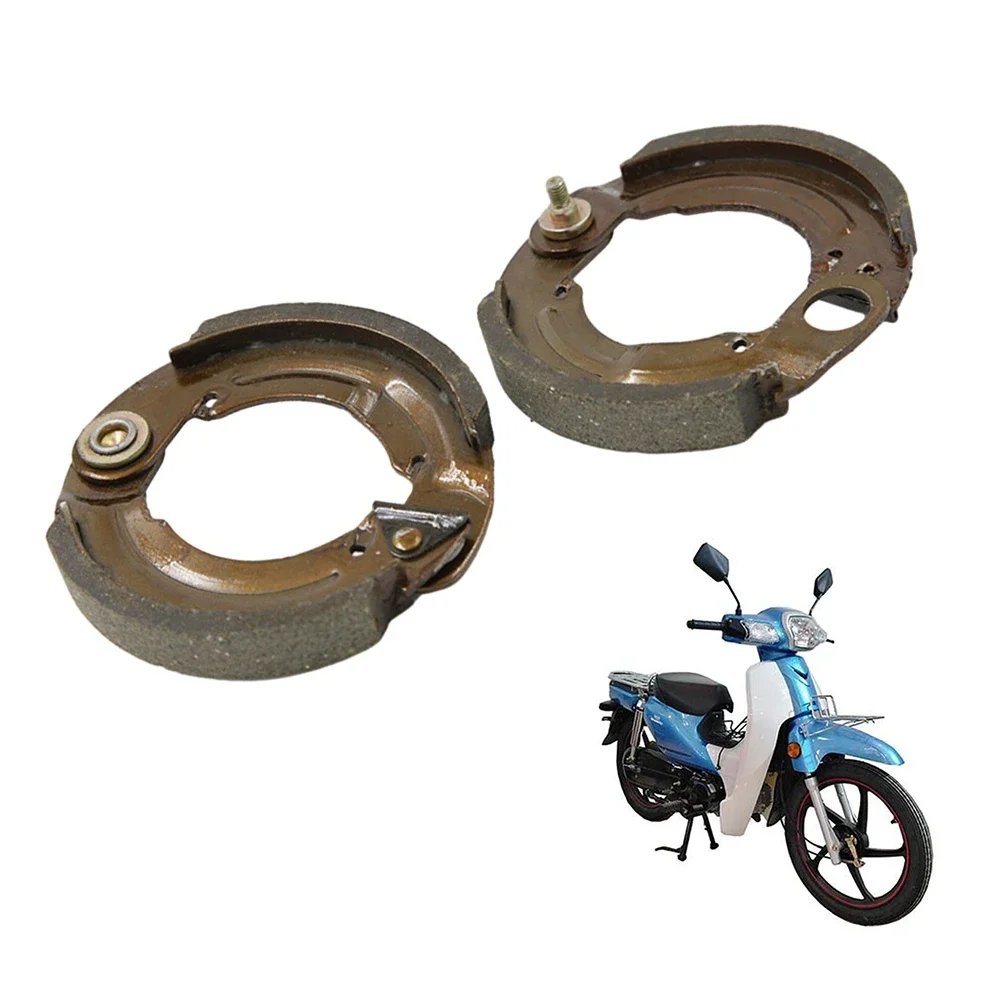 1 Pair Brake Shoes Anti-slip E-bike Brake Shoes Set Rear 90 Brake Shoe Replacement For-yade Tb50 Electric Bicycle Accessories