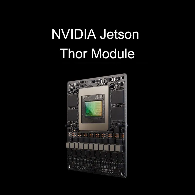 NVIDIA Jetson Thor: Blackwell AI SoM w/2070 TFLOPS, 128GB RAM & 14-Core CPU for Robotics