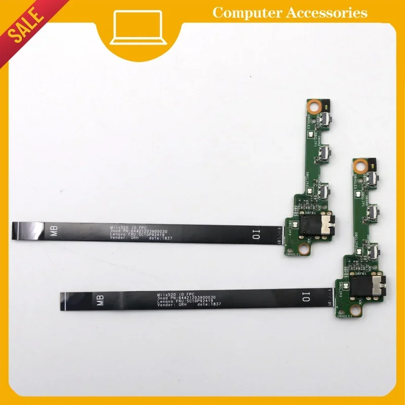 1PCS New cable card power card USB port for Lenovo M520 Miix 520-12ikb 5c50p92343 Io card