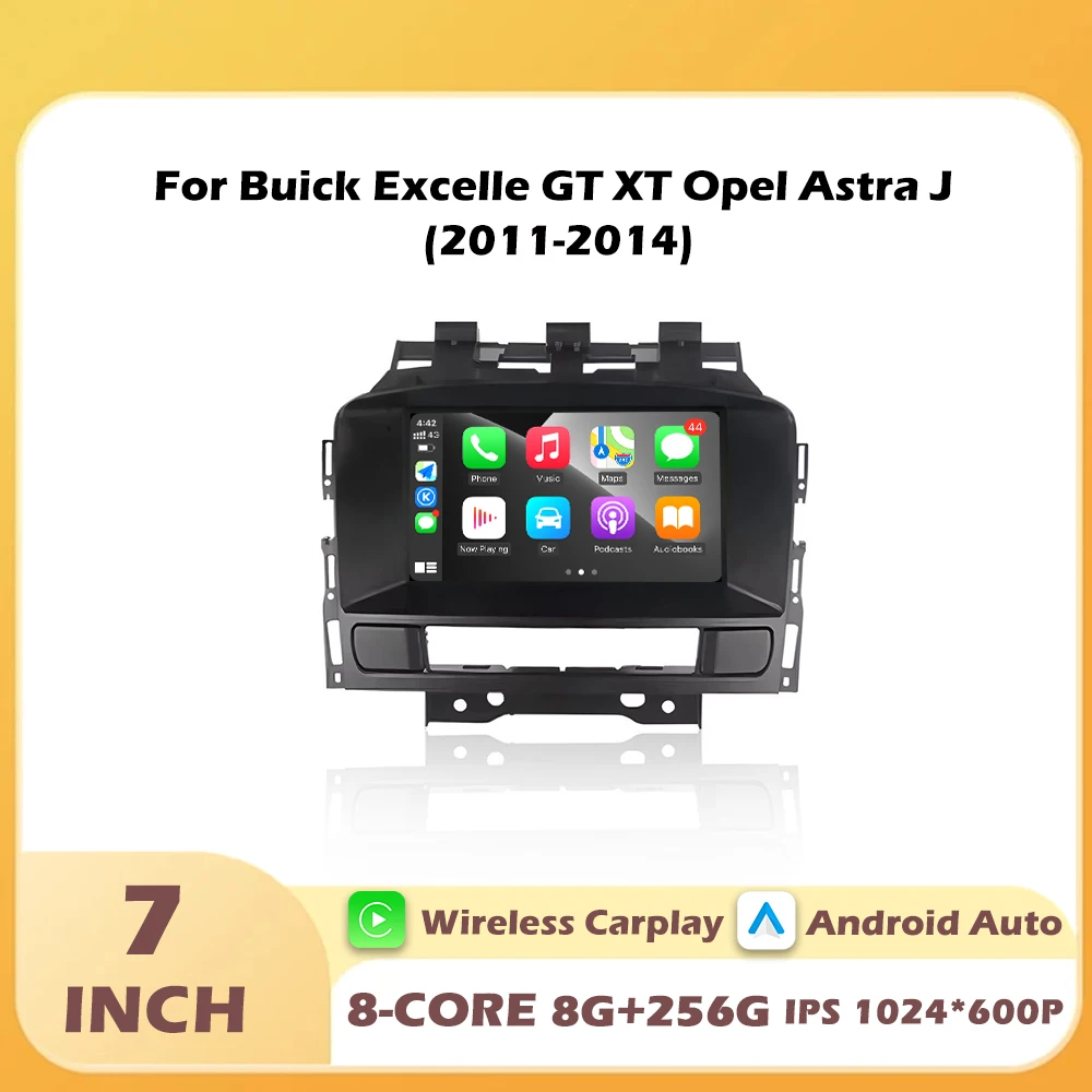 For Buick Excelle GT XT Opel Astra J 2011-2014 Car Radio Multimedia Player Wireless Carplay Stereo GPS Navigation Tools BT