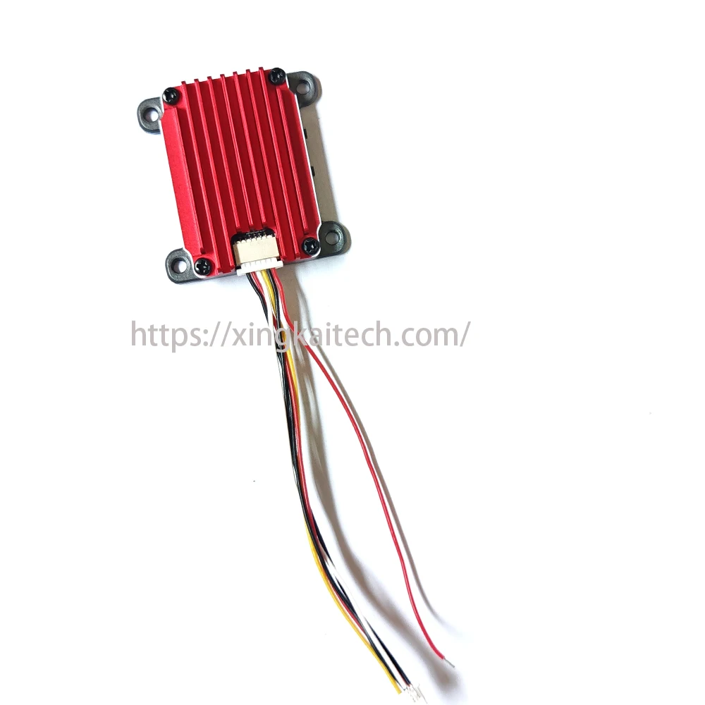 

FPV 5.8G 1.6W Drone VTX 8CH Video Transmitter With High-Power CNC Casing And Antenna For FPV Racing Freestyle Drone RC Car