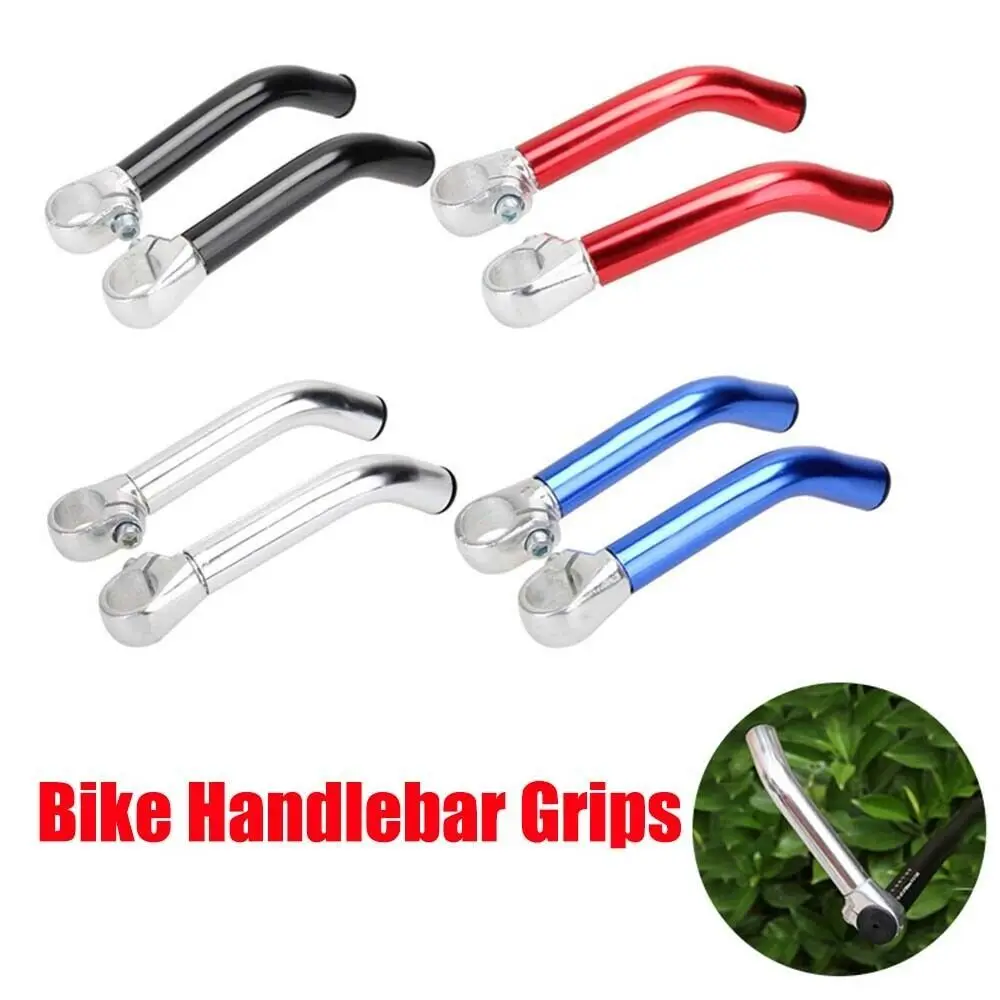 Aluminum MTB Riding Sheep Horn Bar Ends Bike Handle Bent Handlebars Bicycle Handlebar