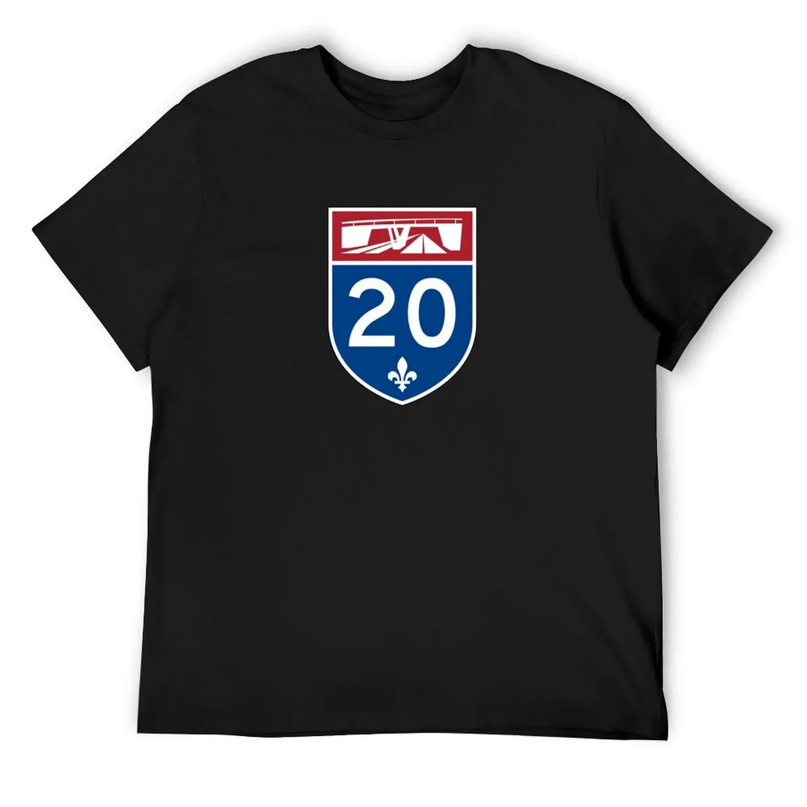 Autoroute 20, Québec CANADA T-Shirt oversized t shirt oversizeds mens big and tall t shirts