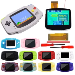 Hispeedido GBA V5 laminato IPS LCD Drop-in retroilluminazione Retro Pixel KIT per Nintendo Gameboy Advance GBA con schermo pulsanti alloggiamento