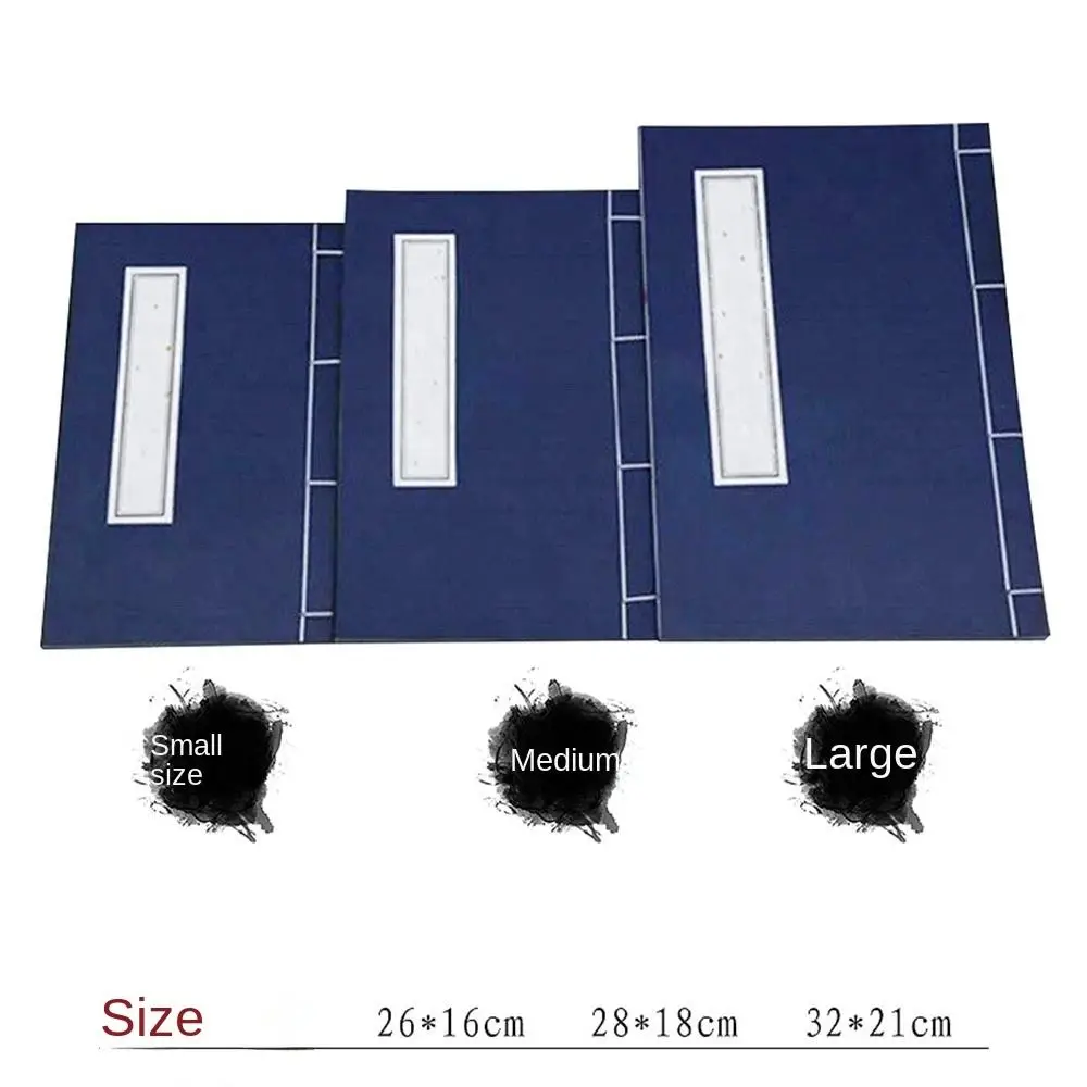 Chinese Traditional Calligraphy Practice Book Half Ripe Xuan Paper Art Stationery Supplies Chinese Xuan Paper Book