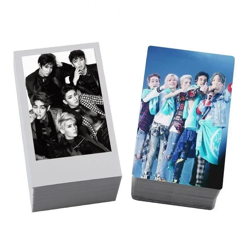 

100PC Korean SHINEE Lee Tae-min Onew Kim Jonghyun Key Choi Min Ho Lomo Cards Li Taimin Wen Liu Jin Zhongxuan DIY Card Stickers