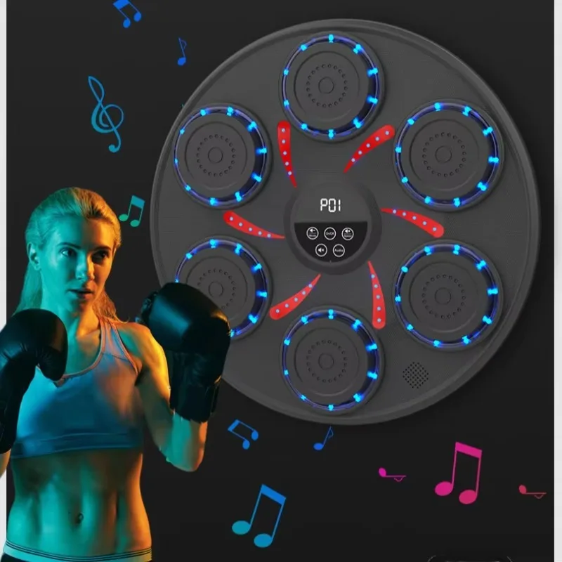 Electronic Boxing Amusement Boxing Punch Machine Trainer Workout All Mounted Music Lights Boxing Machines For Home