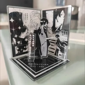 أنيمي عمل لعبة بونغو الضالة شخصيات مشهد مزيج الأثاث مقالات دازاي أوسامو ناكاهارا تشويا دمية أكريليك أفضل 6 قطيع قطيفة Bungou الضالة مبيعا - رقم 1