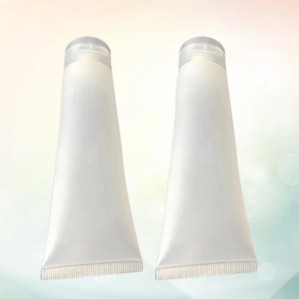 5Pcs 100ml Travel Bottles for Hand Lotion Shampoo Conditioner Empty Squeeze Tubes Leak Proof Refillable