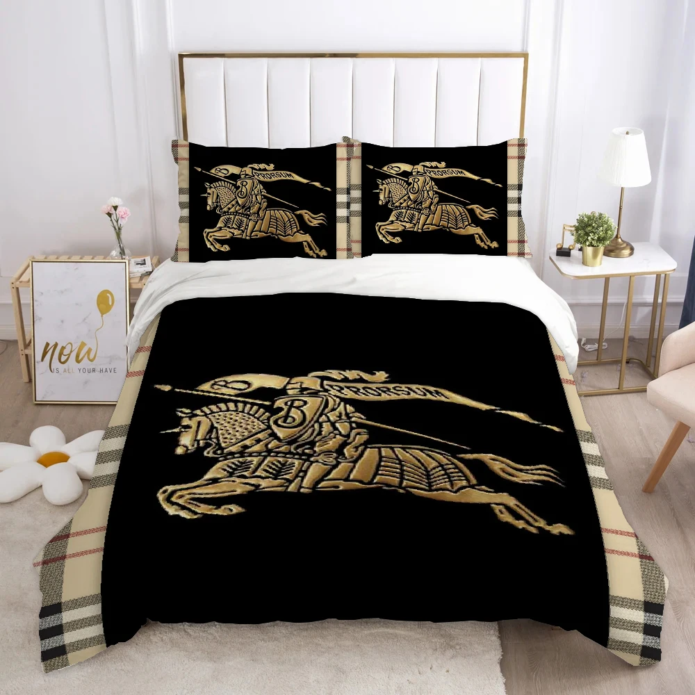 Cover Double Comforter Bedding Sets Bedding Set Duvet Cover Queen Comforter Sets Quilt Pillowcase Quilt Cover Set b-burberry-y