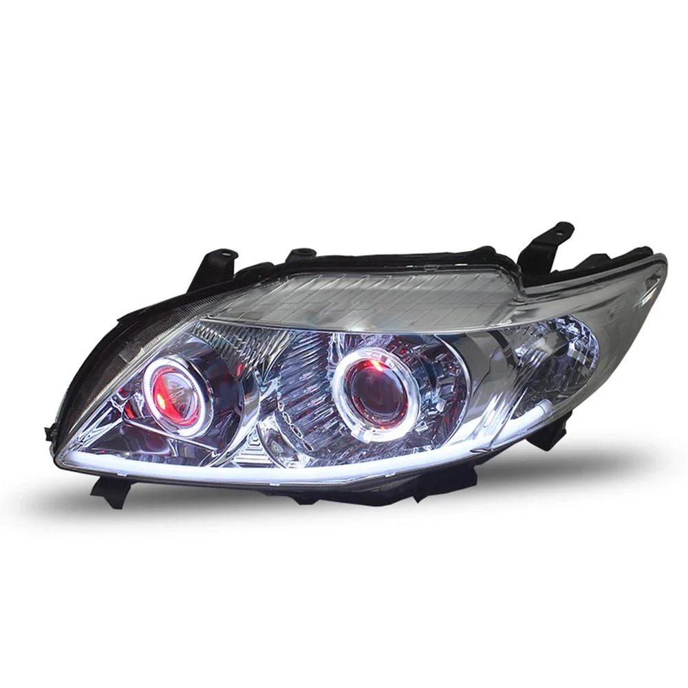 For Toyota Corolla 2006~2013 Headlights car Headlamp Assembly Replacement Front Lamp Whole Auto Light Assembly