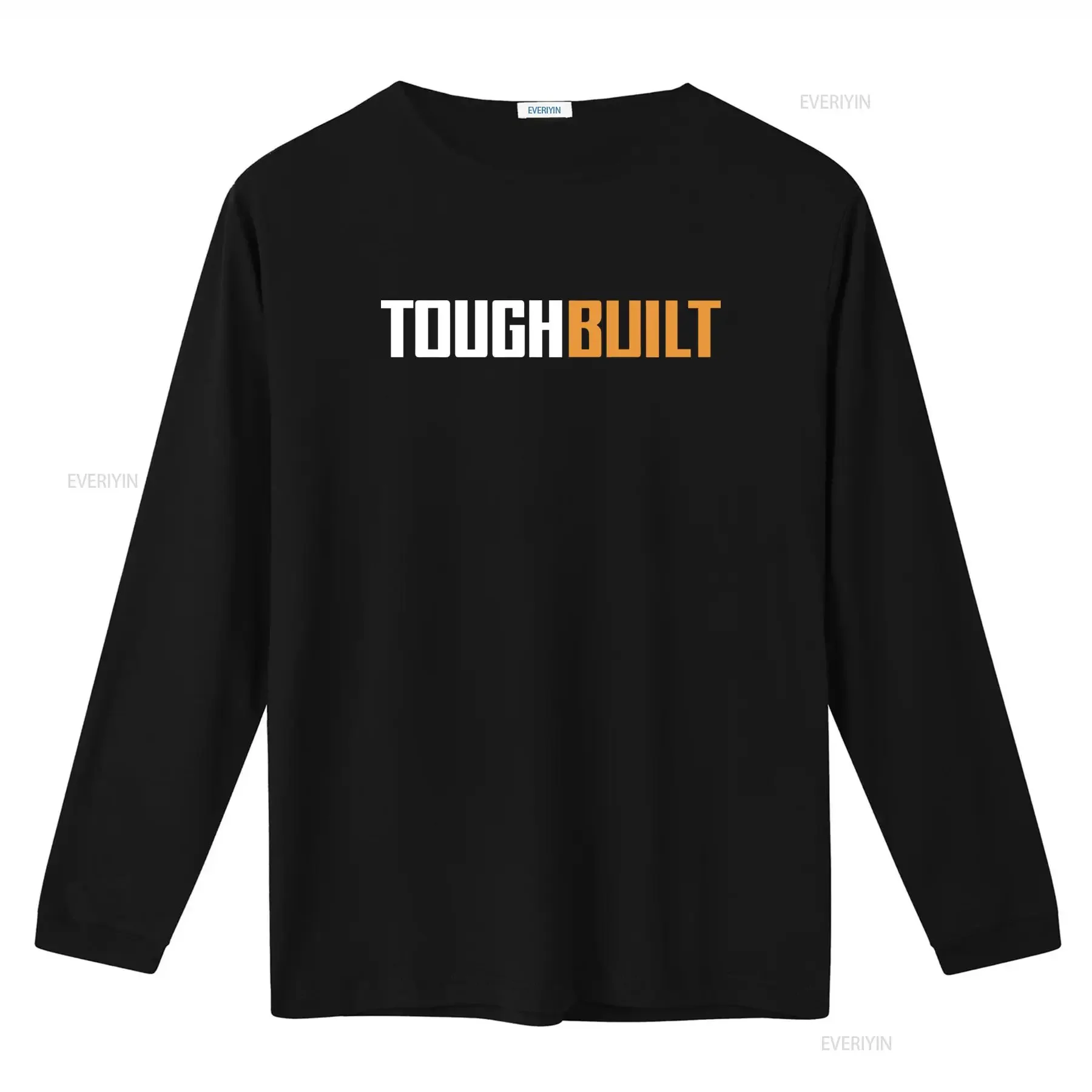 Toughbuilt Industries Incorporated Men's T Shirt vintage Washed Breathable Casual Top For Everyday Wear Slightly fashion homme image 2