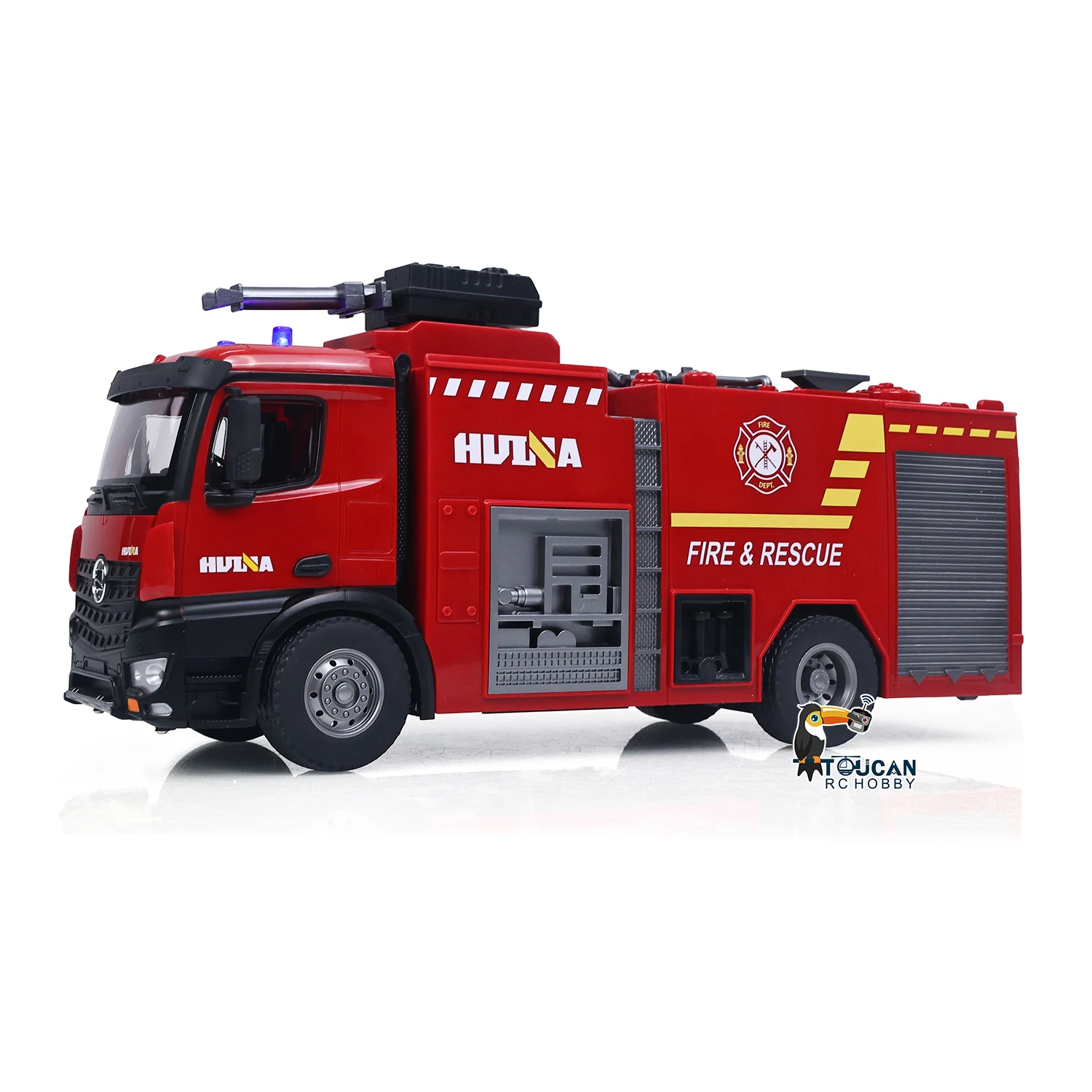 Rc Hobby Toucan - Huina 1562 1/14 Caminhão de Bombeiros