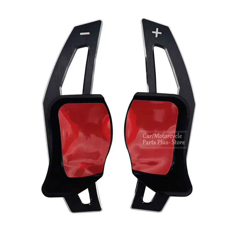 For VW Beetle Scirocco Touareg Eos Sharan Tiguan R36 Golf 5 6 GTI Polo Jetta Steering Wheel Aluminum Shift Paddles Car Styling