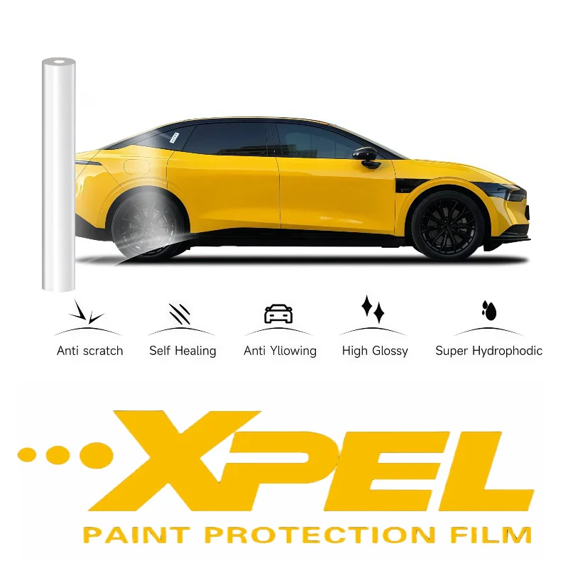 

XPEL LUX PLUS защитная пленка TPH PPF самовосстанавливающаяся автомобильная защитная пленка от царапин 152 см * 15 м * рулон