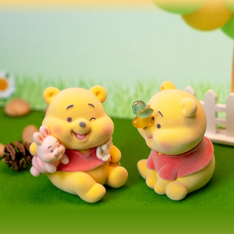 جديد الدب الصغير نيني القطيفة صندوق أعمى الكرتون لطيف ويني ذا بوه دمية الديكور الطلاب مفاجأة هدية صغيرة هدية عيد ميلاد #2