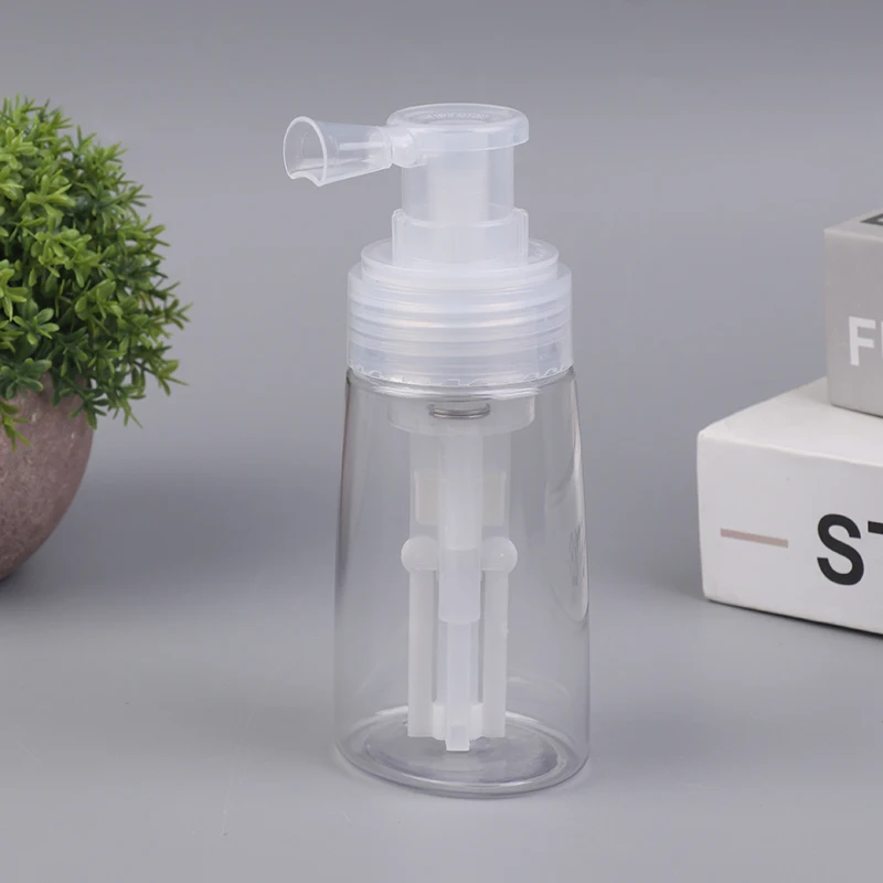 140ml Powder Atomizer Bottle Talcum Emulsion Spray Travel Container Lotion Dispenser Rotate Bottle Salon Accessories