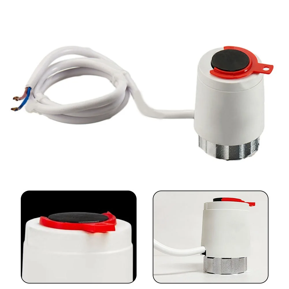 230v Floor Heating Actuator Electric Thermal Actuators Radiators 50Hz 2w 110N IP54 For Electric Heating Homes Expansion Valve