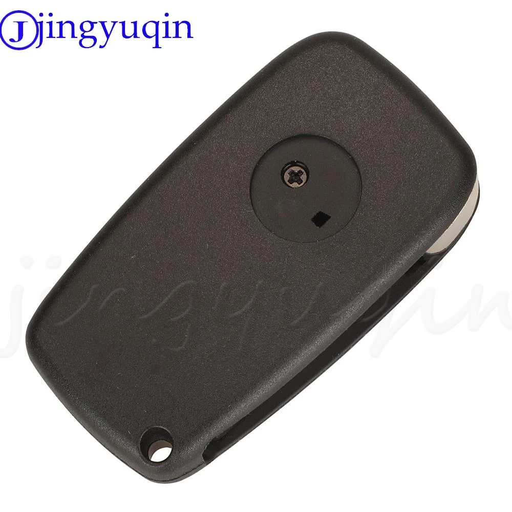 jingyuqin Flip Remote Car Key Fob 433MHZ ID48 Chip For Fiat Ducato Stilo Citroen Relay Peugeot Boxer Lancia With SIP22 Blade