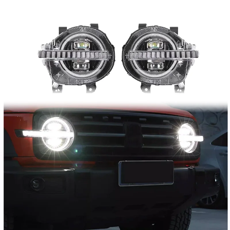 Upgrade Car Accessories Front LED Headlight Lights Assembly DRL Head Lamp Headlights for GWM Tank 300 2025 2026 Accessories