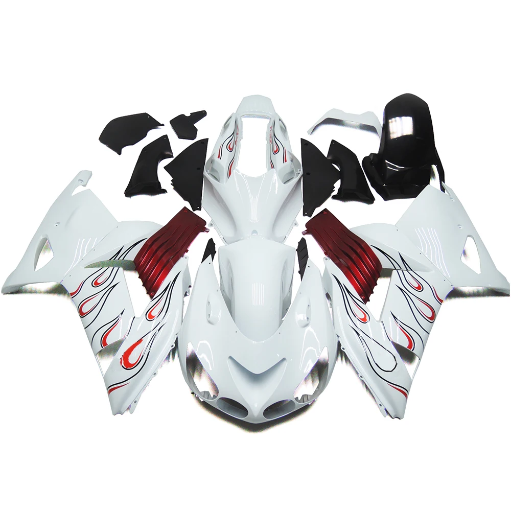 for K-awasaki ZX14R ZX 14R ZX-14R 2006 2007 2008 2009 2010 2011 Motorcycle ABS Injection Protection Cover Shell Fairing