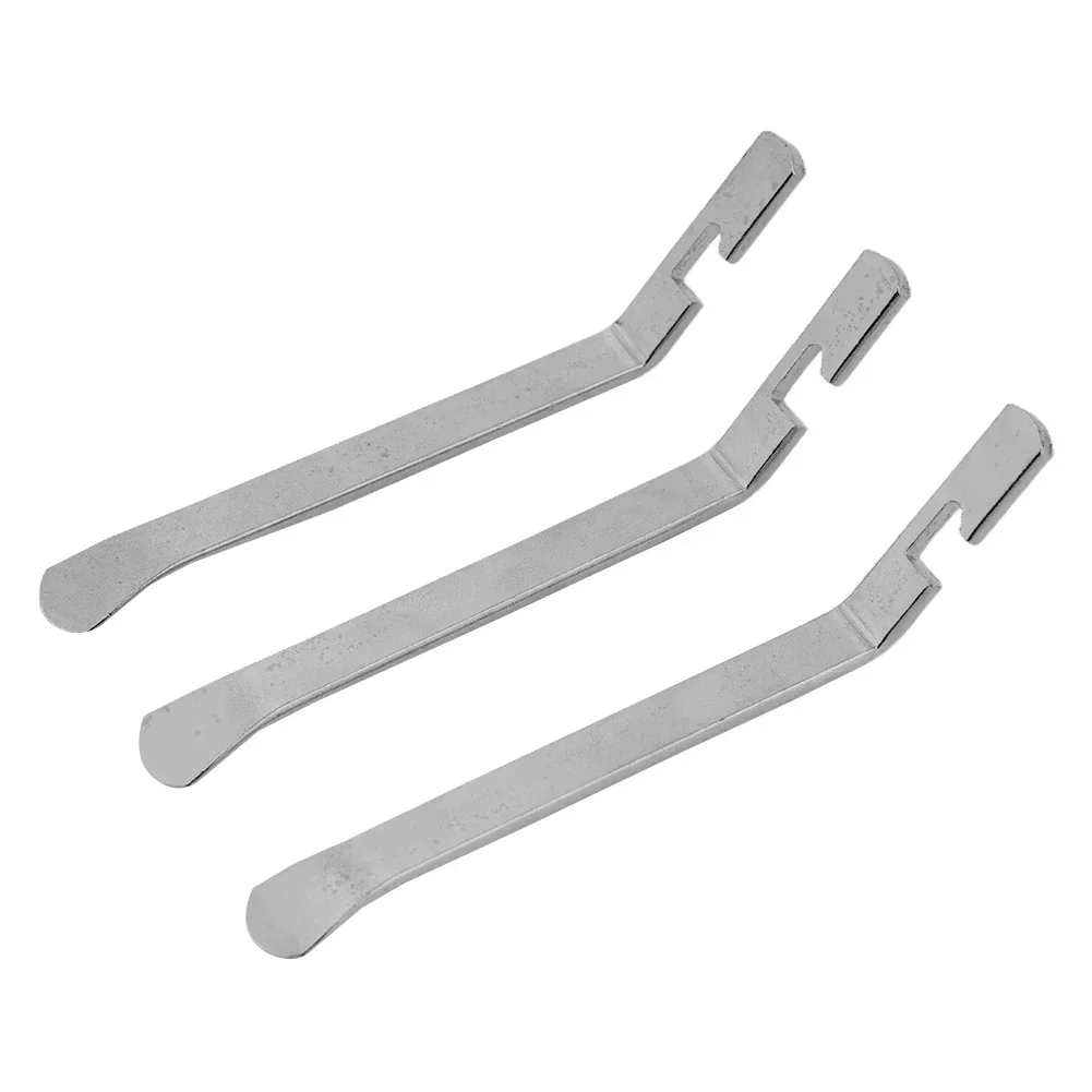 3Pcs Set Tire Spudger Bicycle Changing Tool High Strength Removal Repair Stainless Steel Equipment Accessories