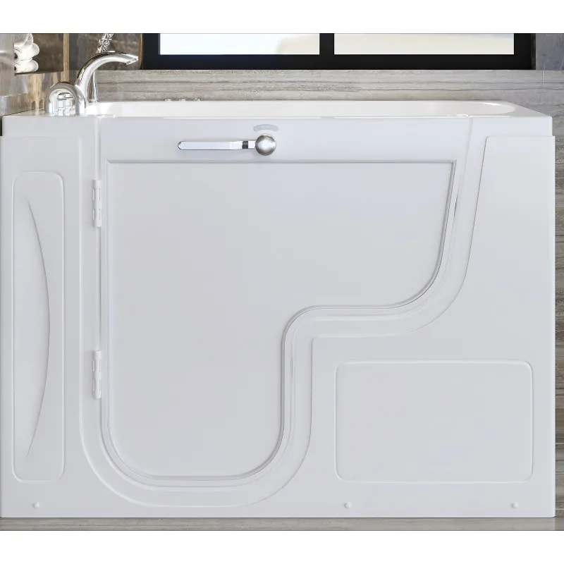 Bath the elderly bath open-door seat bath acrylic non-slip belt seat