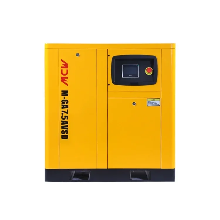 

Hot Selling 7.5KW 10h p Silent Rotary Direct Driven Screw Air Compressor 10Bar Working Pressure for Industrial air compressor