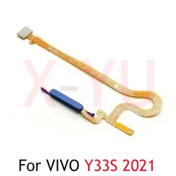 For VIVO Y33S 2021 / Y33T 2022 Home Button Fingerprint Sensor Return Power Flex Cable Repair Parts