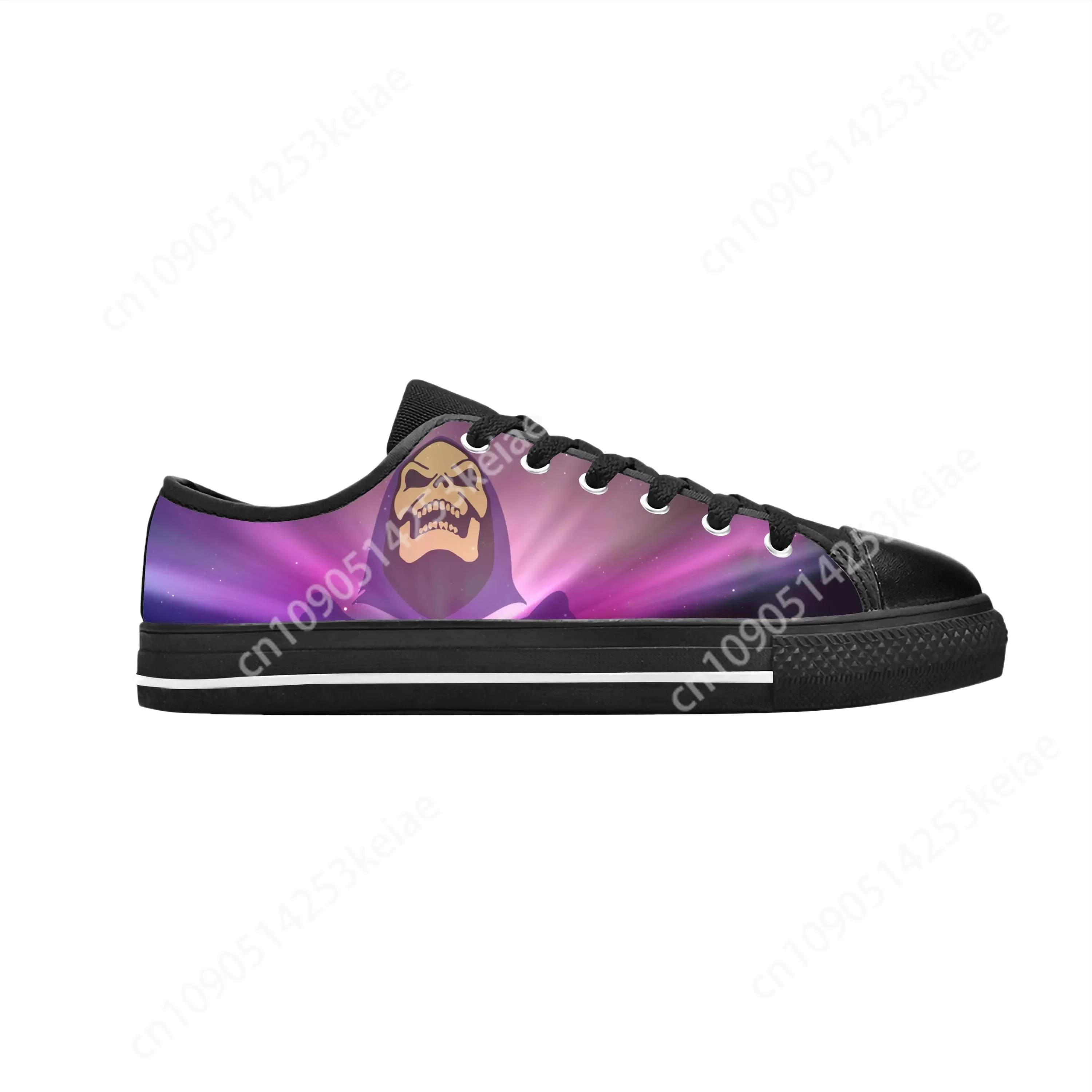 Hot He-Man He Man Masters Of The Universe Skeletor Casual Cloth Shoes Low Top Comfortable Breathable Custom Men Women Sneakers