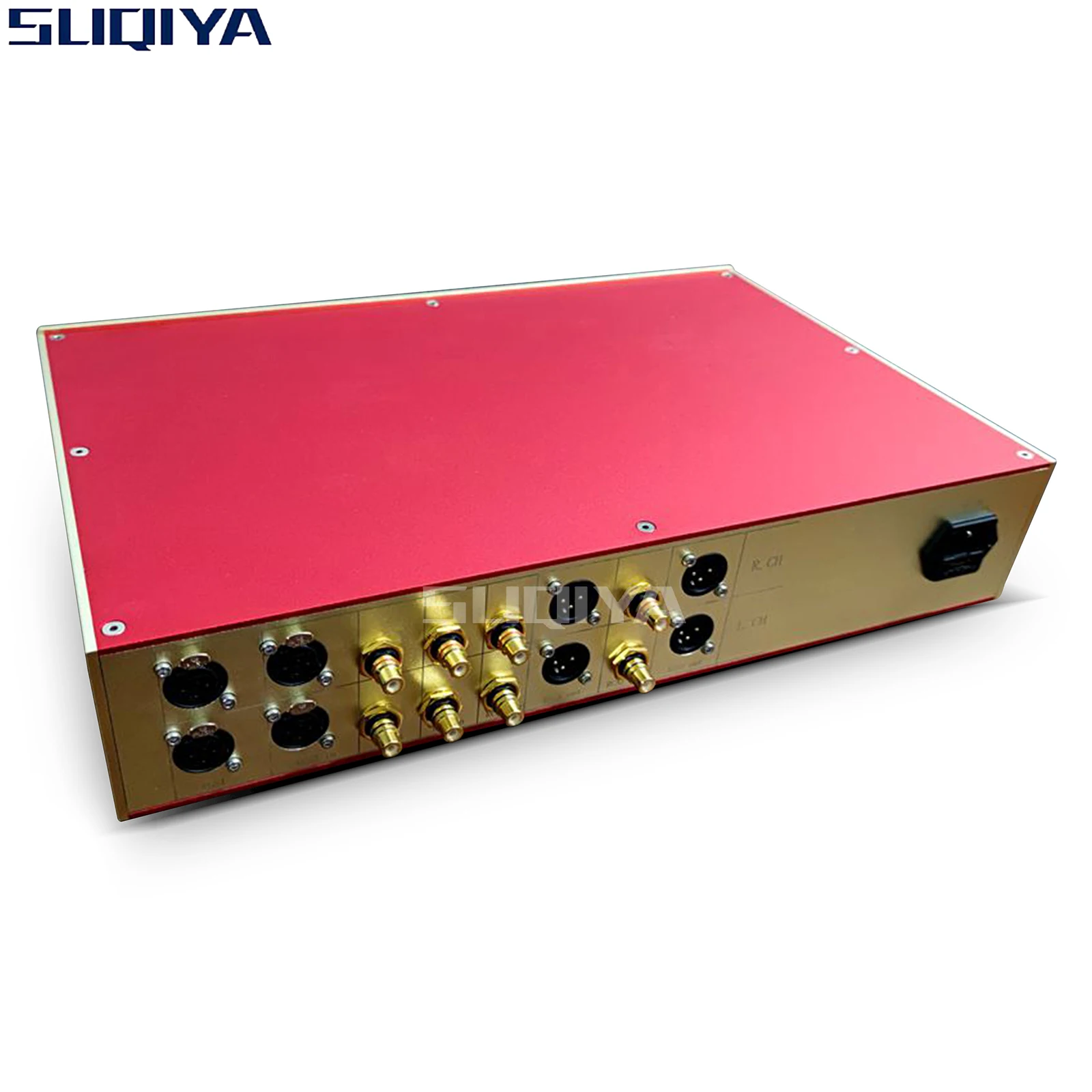 Imagem -06 - Suqiya-clone Fm266 Flagship Line Pré-amplificador Febre Totalmente Equilibrada Suporta Entrada e Saída Rca e Xrl Master Edition