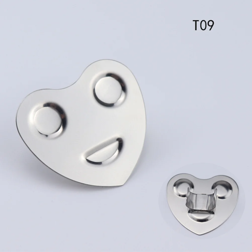 1 مجموعة مسمار الفن التنغيم لوحة الفولاذ المقاوم للصدأ ماكياج أداة لصالون الفنان المدرسة الاستخدام الشخصي مريحة مسمار الفن التنغيم لوحة #5