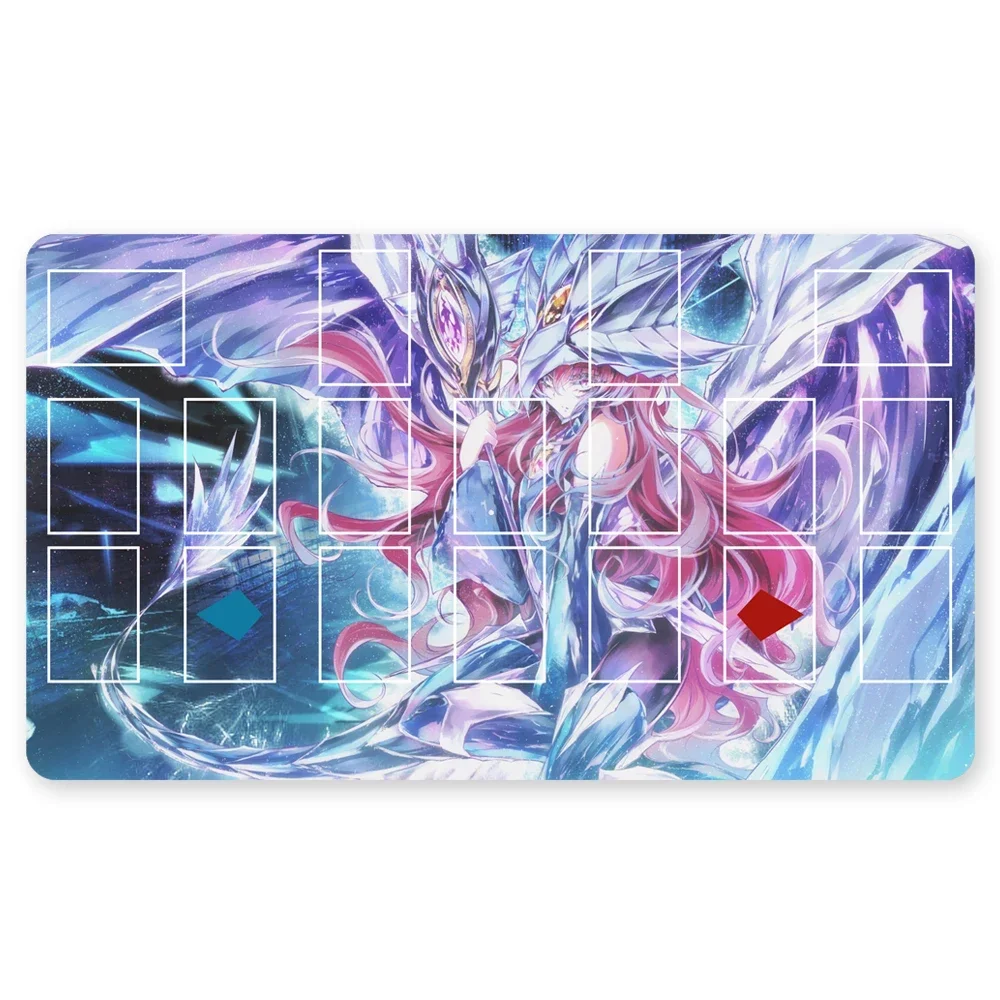 

4y68ql - YuGiOh Playmat Blue-eyes Ultimate Dragon Dark Magician Duel Monsters Playmats Compatible for OCG TCG CCG+Free Bag