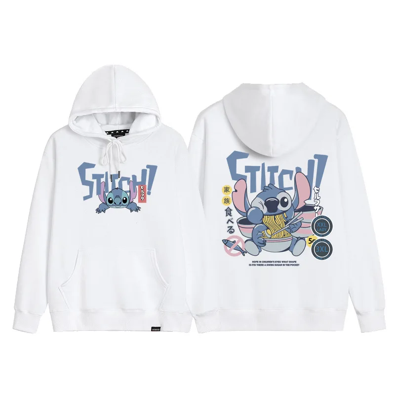 Disney Autumn Sweater Stitch Print Loose Trend All-match Hoodie  Hoodies Women  Women Clothing  Clothes  Streetwear Women