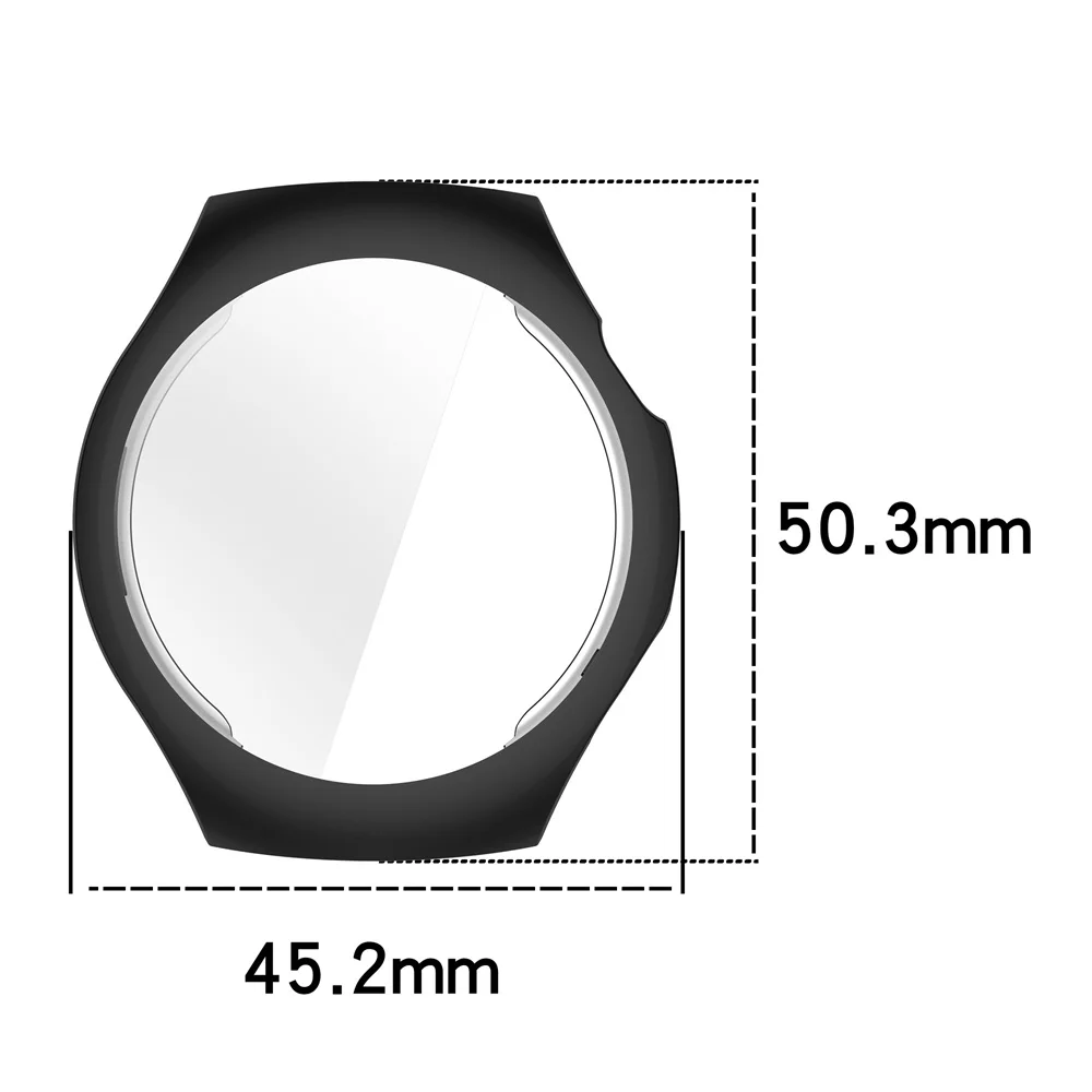

Чехол из ТПУ для Huawei Watch 5, бампер с полным покрытием, защитная пленка для экрана, бампер