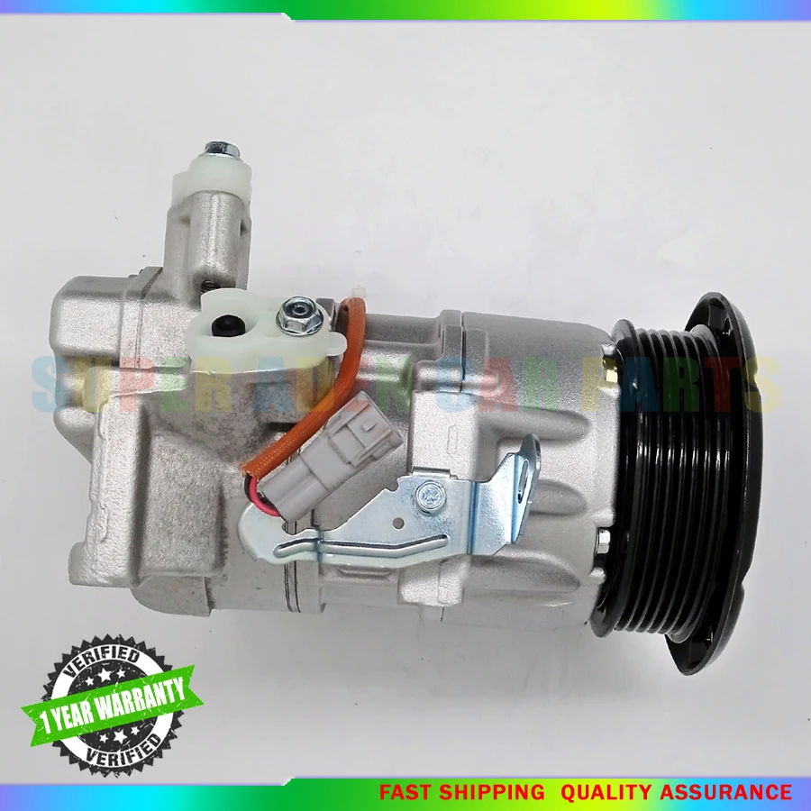 AC Air Compressor For Toyota Yaris 2002-2008 5SE09C 883105248 88310-0D070 88310-0D071 88310-0D140 447180-5940 447220-8465