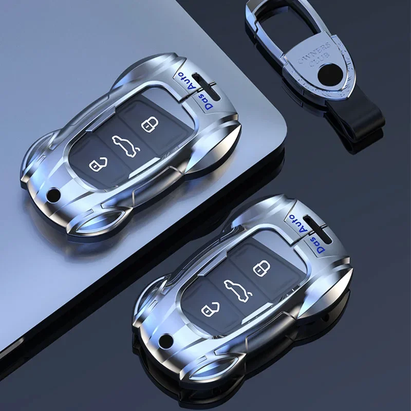 

Fashion Zinc Alloy Car Key Case Cover Shell For VW Volkswagen Golf MK Passat B6 B7 Beetle Octavia Jetta Leon Tiguan For Skoda